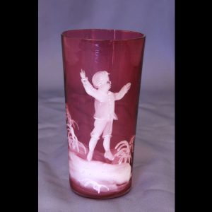 Antique Cranberry Glass Tot,