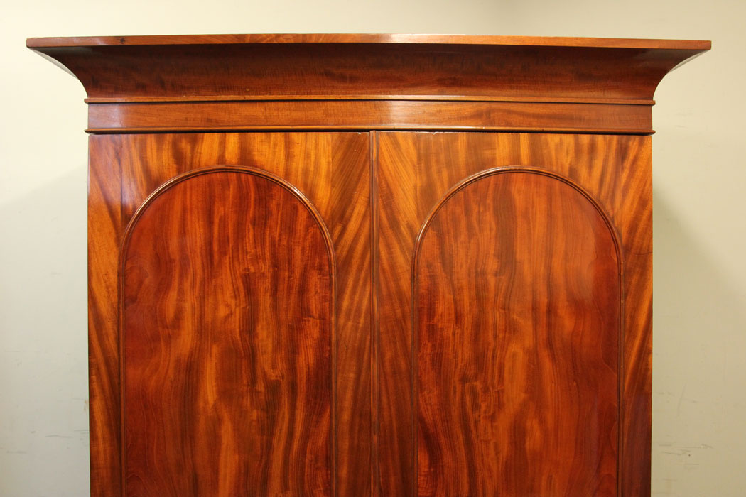 19th Century Mahogany Wardrobe