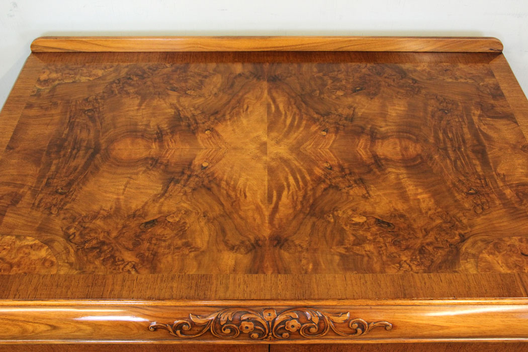 Antique Burr Walnut Tallboy,