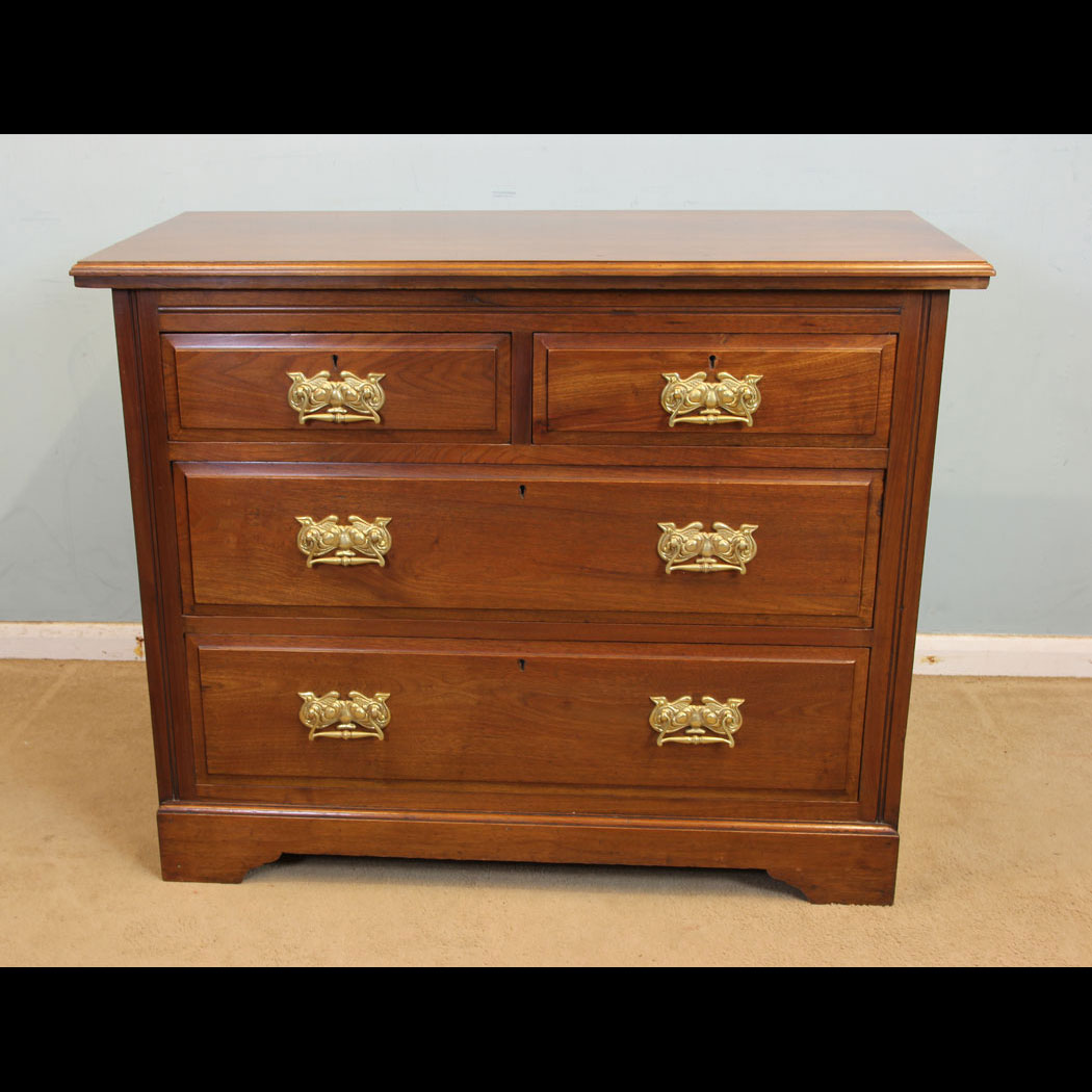 Antique Walnut Chest of Drawers