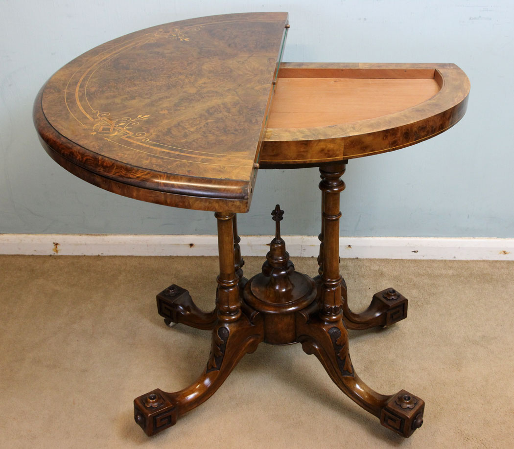 Antique Games Table,