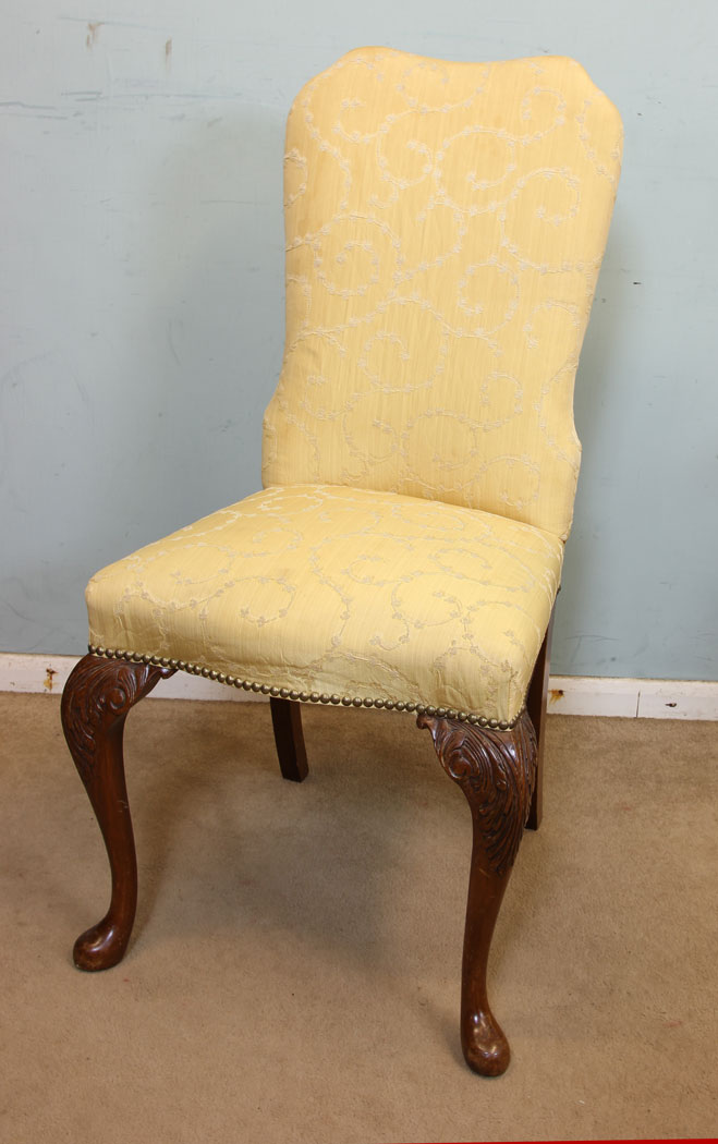 10804r6 Antique Set Six Dining Chairs,
