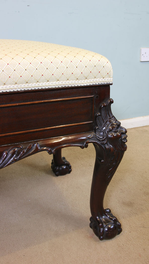 Antique Duet Stool,