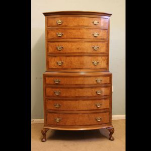 Antique Walnut Chest on Chest,