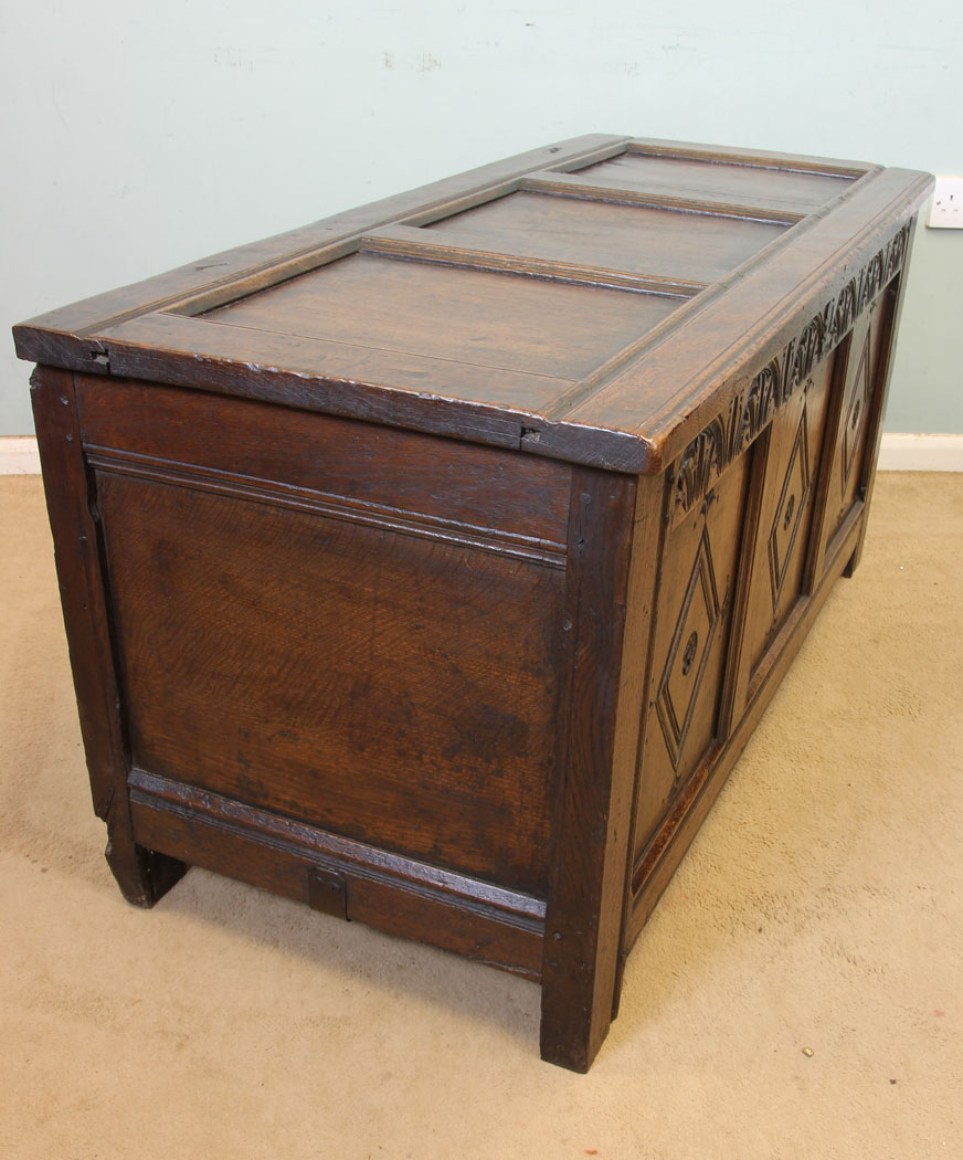 Antique 18th Century Coffer,