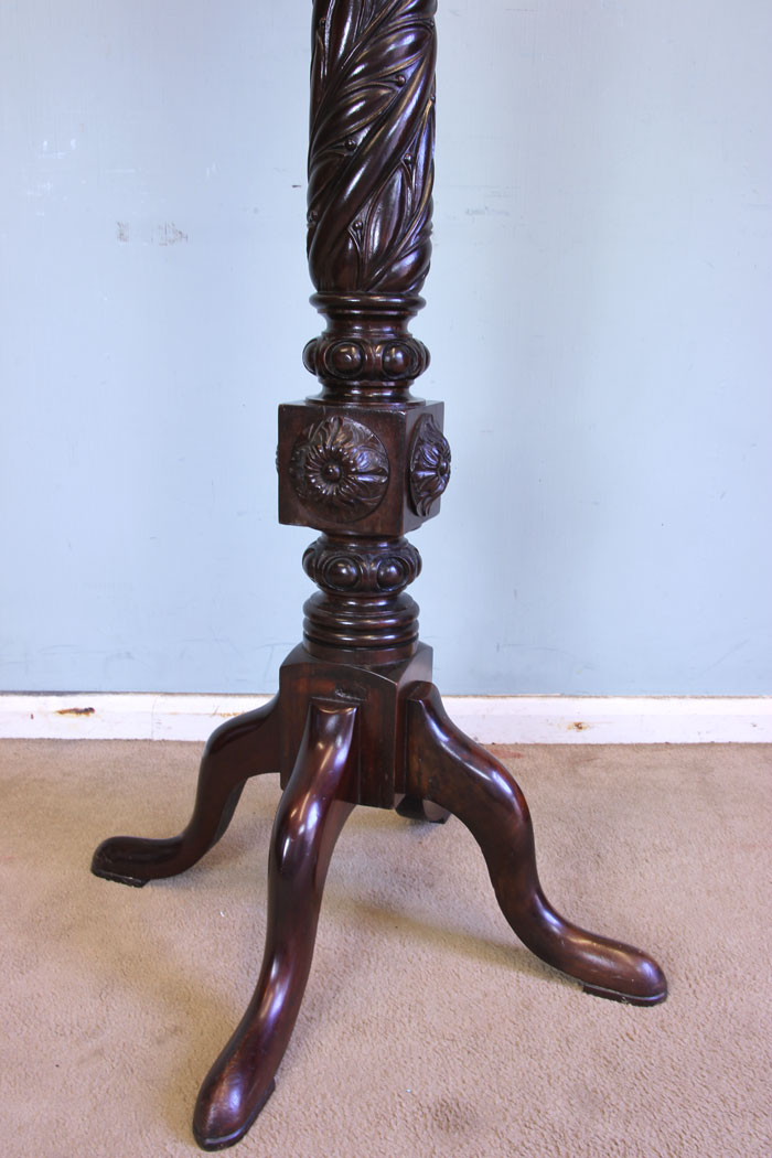 Antique Plant Stand Torchiere.