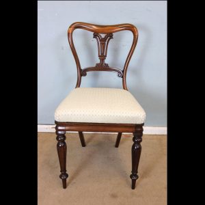 Antique 19th Century Rosewood Desk / Dressing Table Side Chair