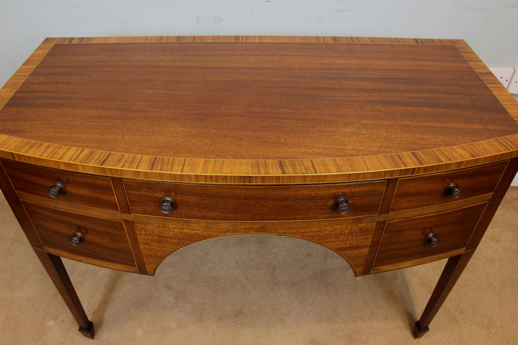 11068r7 Antique Georgian Style Side Table, Writing Desk, Georgian Style Mahogany Side Table Writing Desk