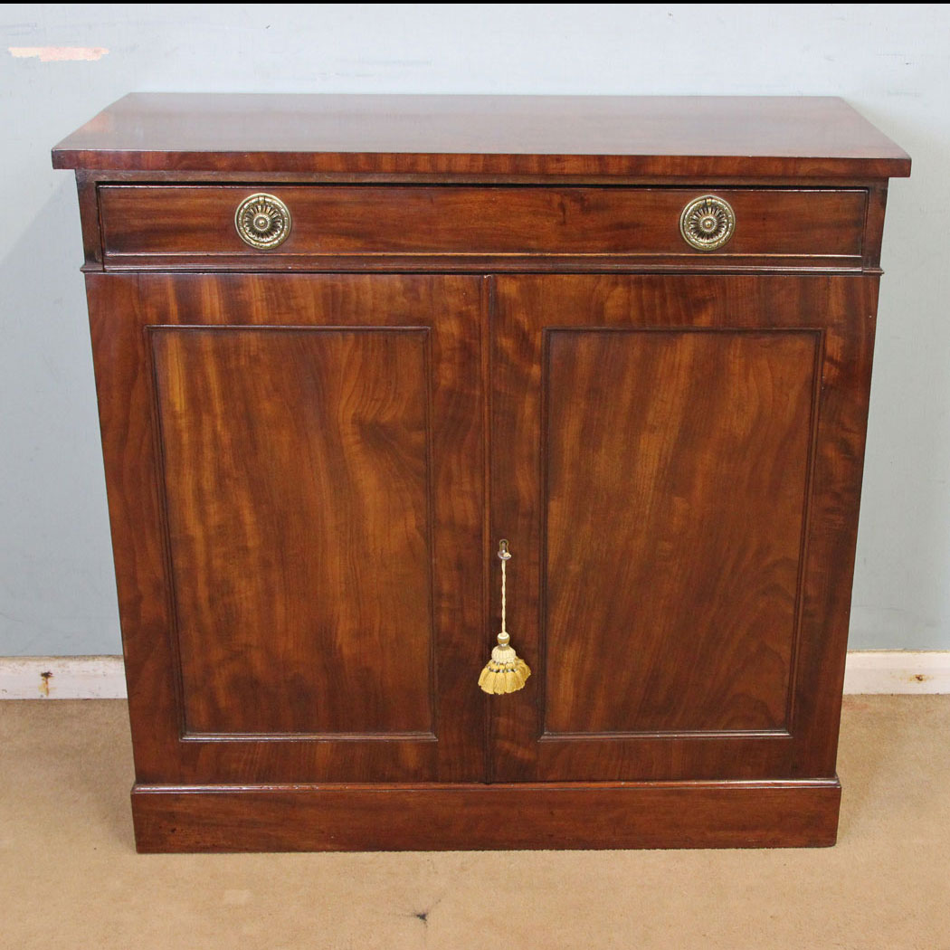 11257r01 Antique Mahogany Sideboard Base, Antique Mahogany Small Chiffonier Sideboard Base