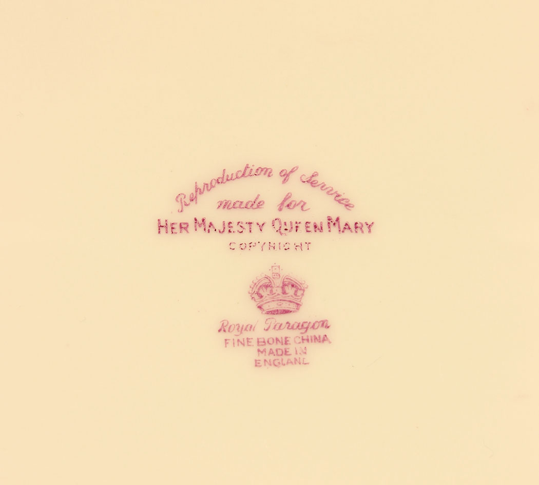 11404r10 Royal Paragon Queen Mary Decorative Dish, Royal Paragon Decorative Dish