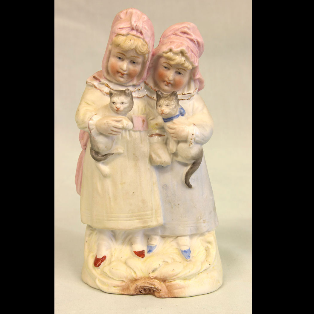 11406r01 Antique Bisque Figure of Children