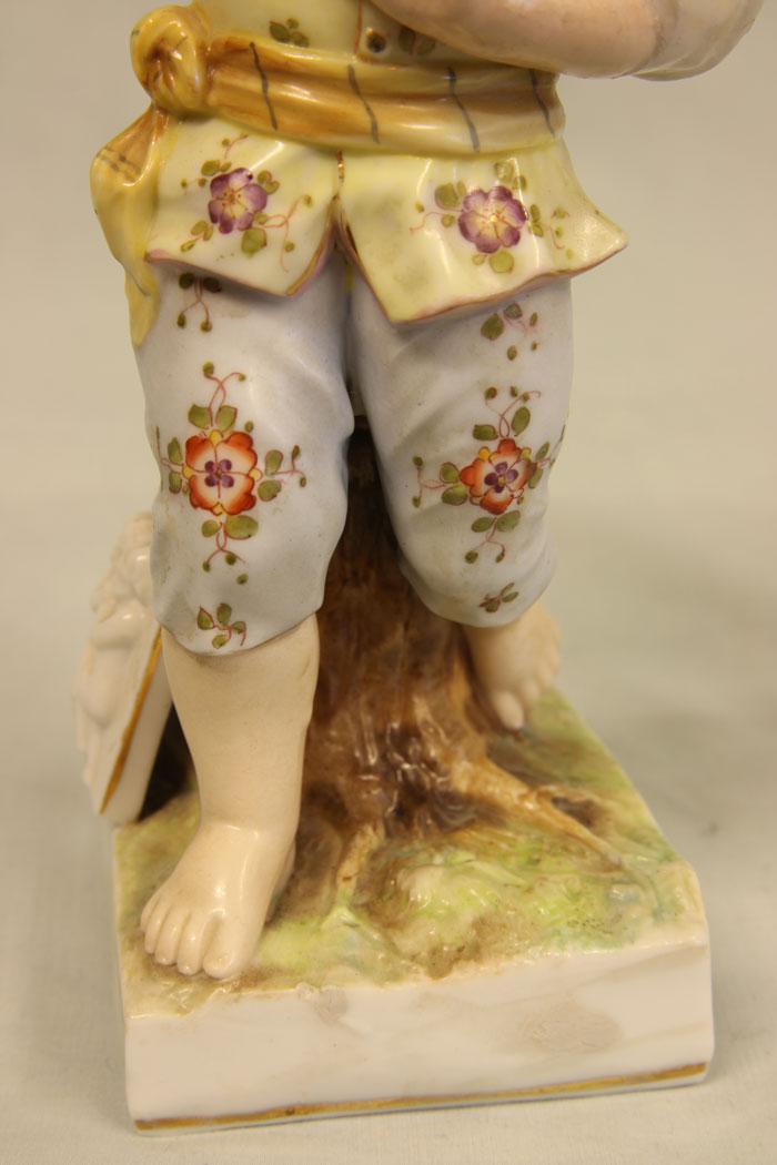 11480r7 Royal Berlin Month Figurine, Antique Royal Berlin Month Figurine of Young Boy