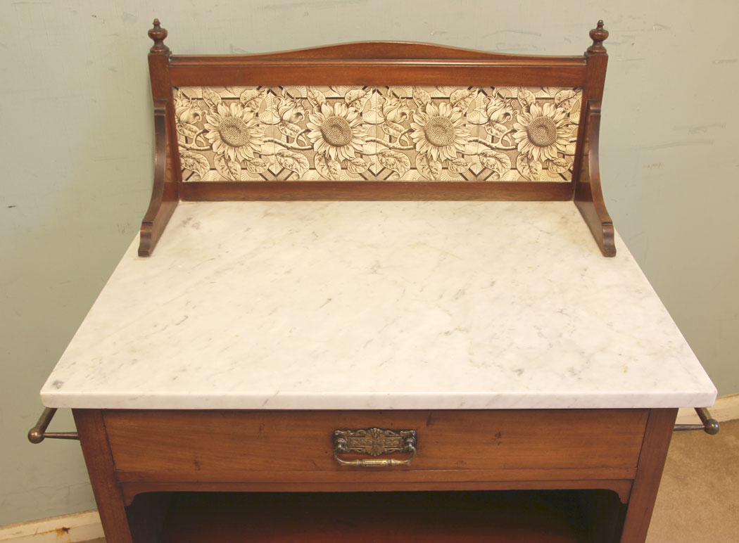 11513r11 Antique Mahogany Wash Stand, Heal & Son London,