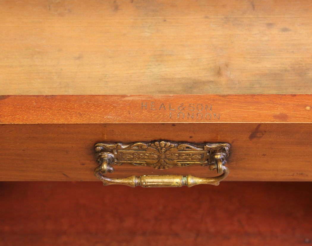 11513r9 Antique Mahogany Wash Stand, Heal & Son London,