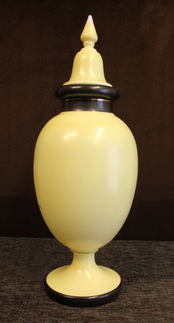 11622r4 Antique Opaline Glass Vase,