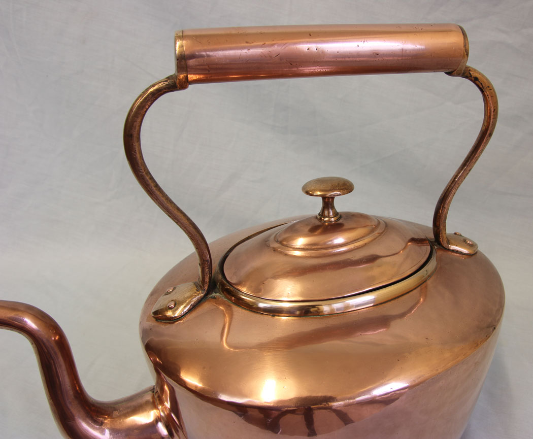 11757r6 Antique Copper Kettle,