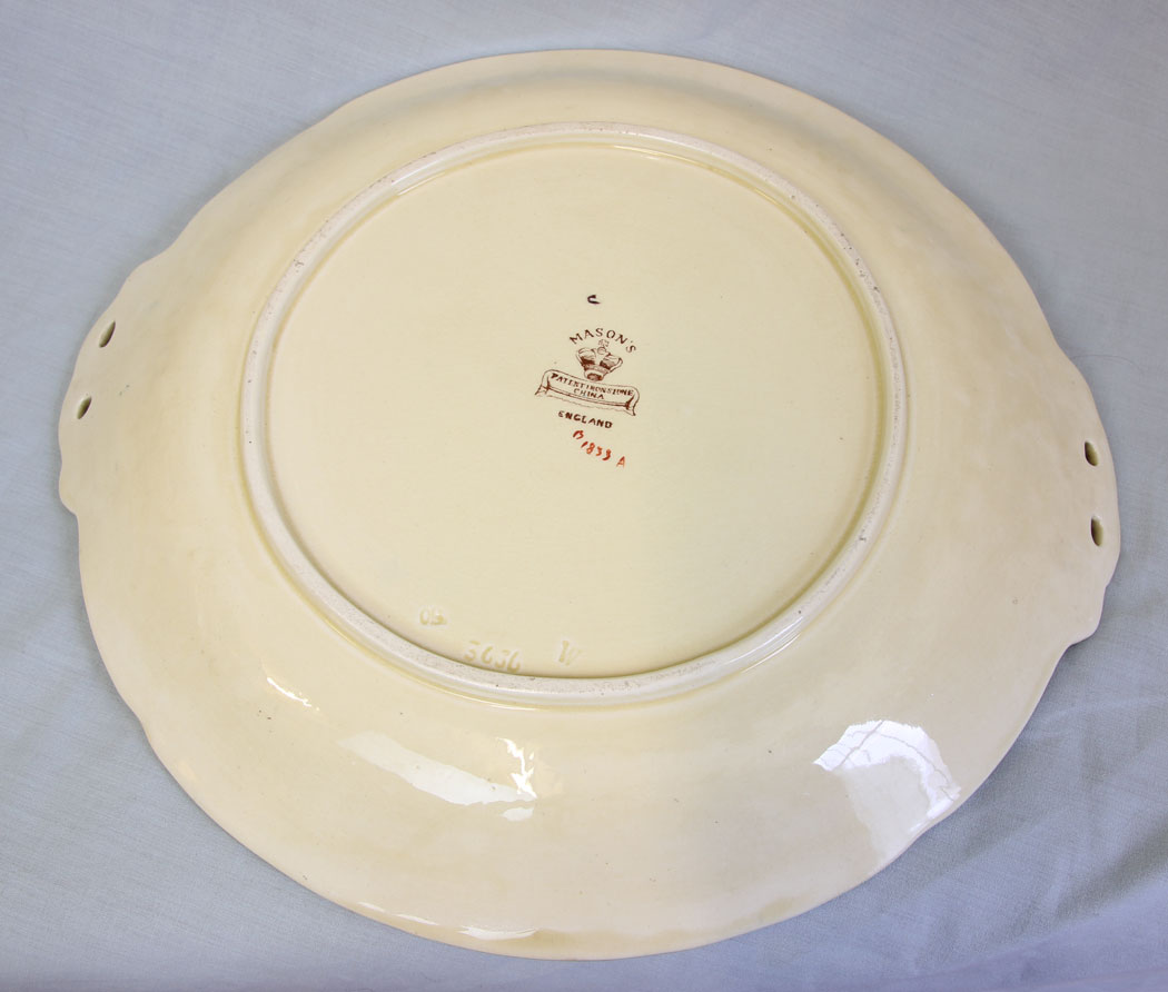 11796r15 Antique Masons Large 19th Century Soup Tureen,