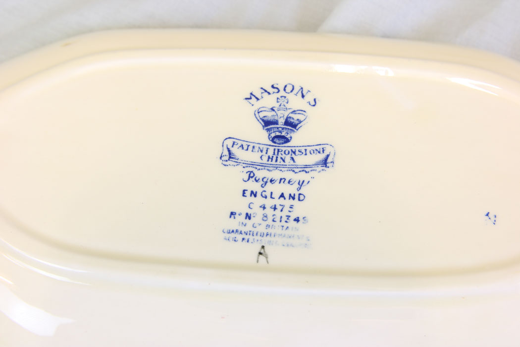 11817r10 Masons Ironstone Regency Cruet,