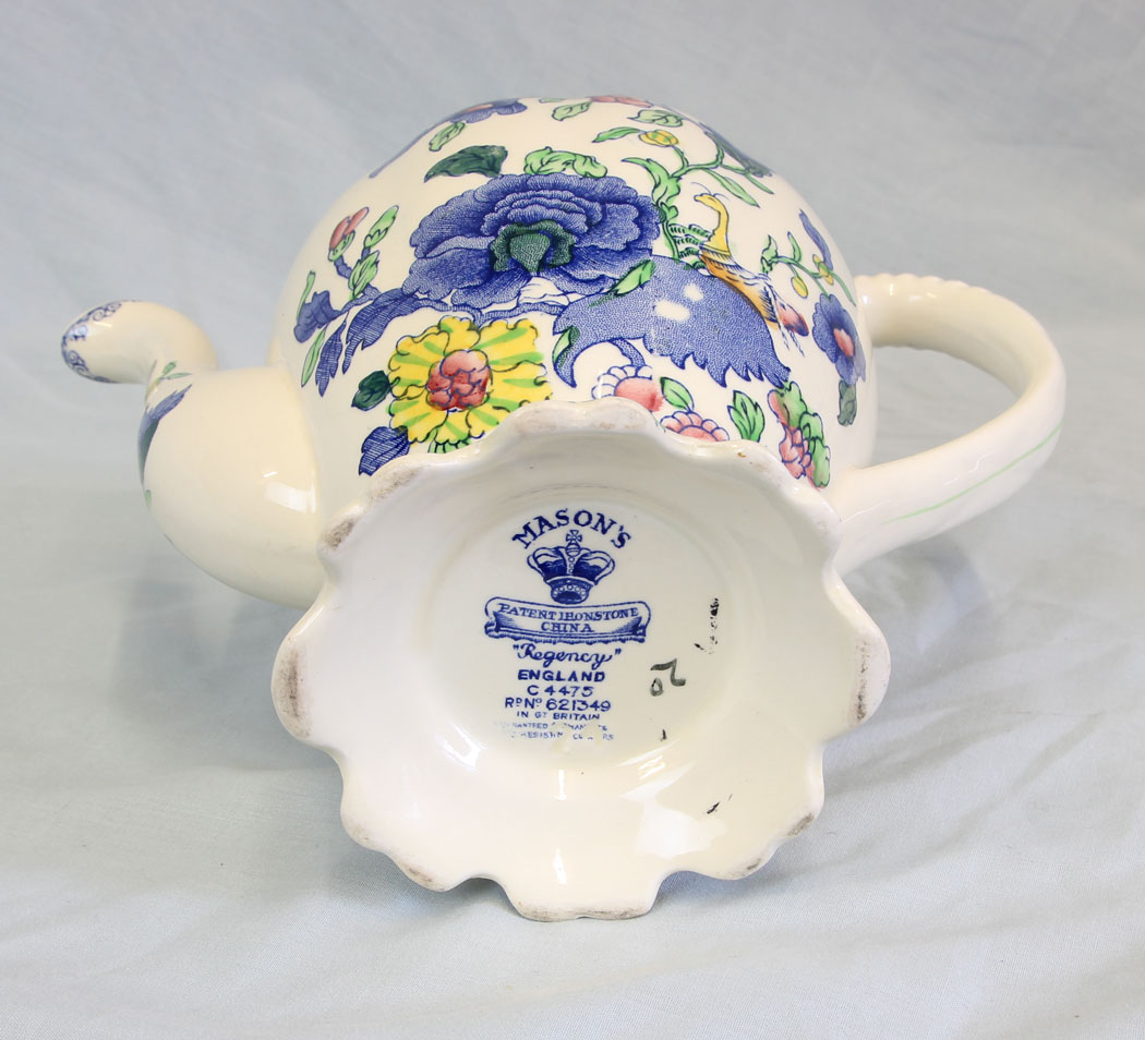 11819r8 Large Masons Regency Vintage Coffee Pot,