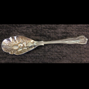 Vintage Silver Plated Berry Spoon