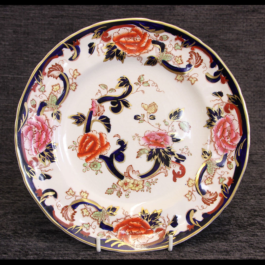 11836r01-Masons-Mandalay-Plate,- Masons Mandalay Plate 9 inch