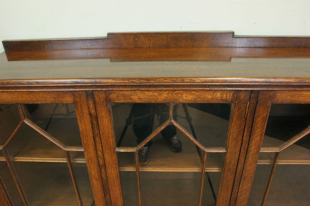 11878r6 Antique Oak Bookcase,