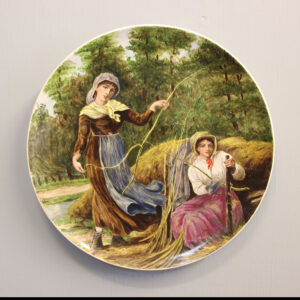 Antique Wall Charger Plate.