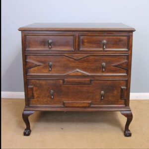 Antique Small Oak Chest of Drawers
