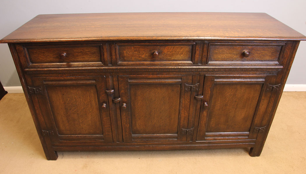 11976r2 Antique Oak Dresser Base,