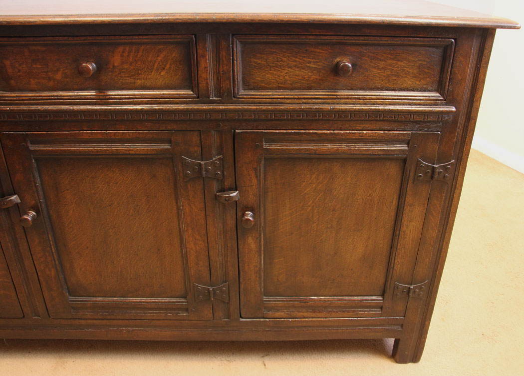 11976r9 Antique Oak Dresser Base,