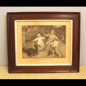 Antique Print Not Caught Yet By Arthur J Elsey.
