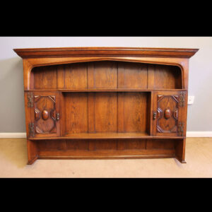 Antique Oak Sideboard Dresser Top