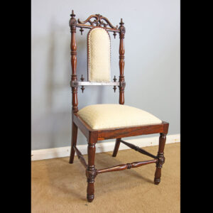 Antique Victorian Childs Single Occasional Side Chair
