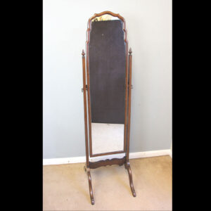 Mahogany Antique Cheval Dressing Mirror