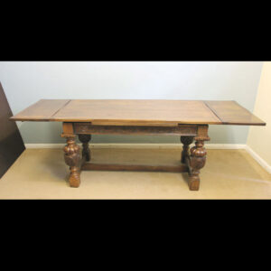 Oak Draw Leaf Table Farmhouse Extending Dining Table The Antique Shop Lincolnshire