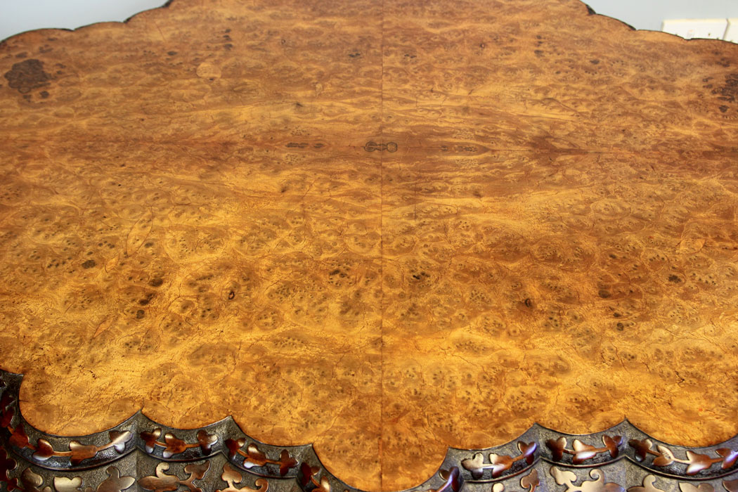 12291r5 Quality Victorian Centre Walnut Dining Table,