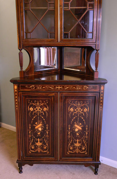 09431r3 Edwardian Inlaid Furniture