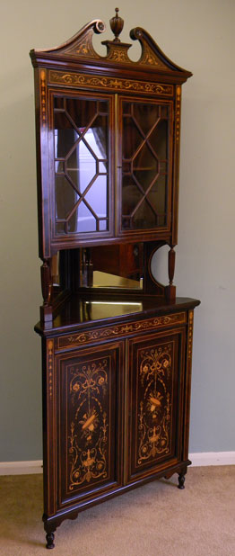 09431r8 Antique Display Cabinet