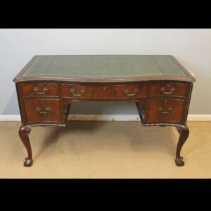 Antique Mahogany Knee Hole Writing Desk