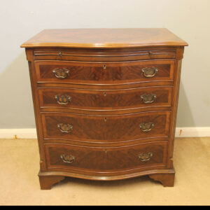 Antique Burr Walnut Chest of Four Drawers