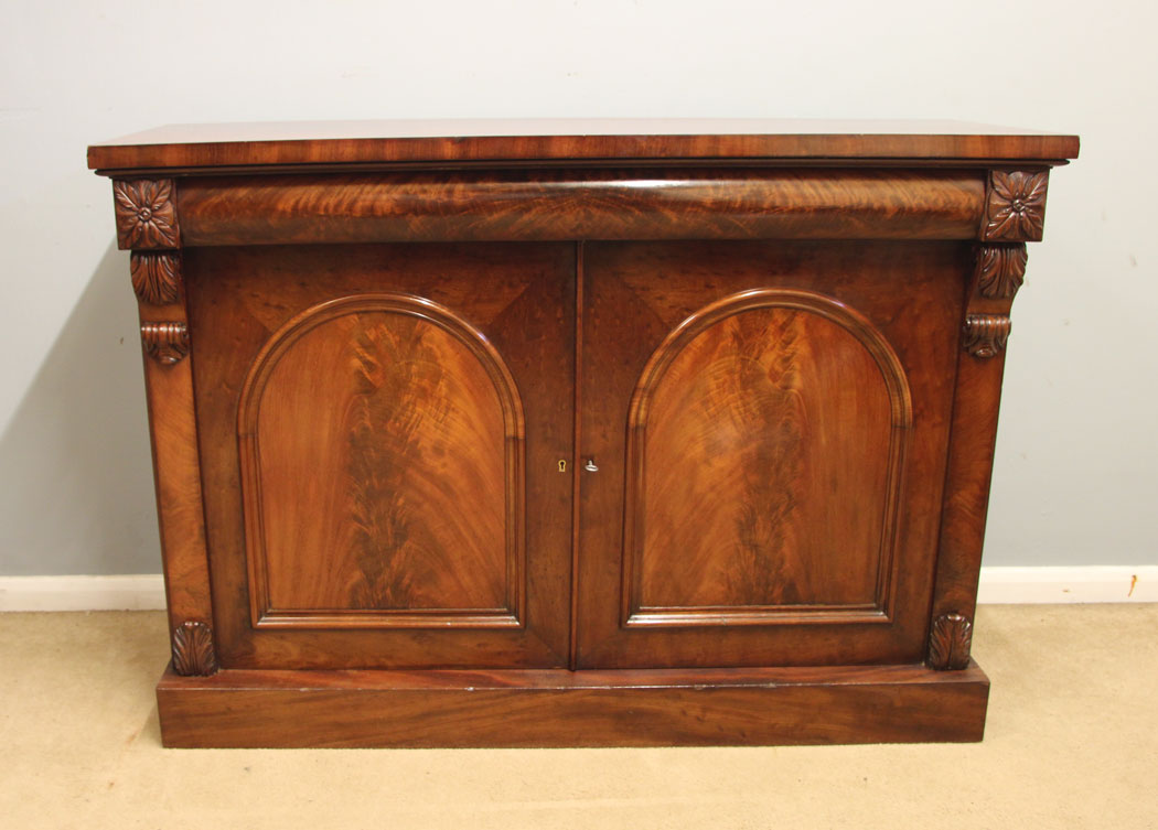 12580r1 Antique Victorian Chiffonier Sideboard Base, Antique Victorian Mahogany Chiffonier Sideboard Server