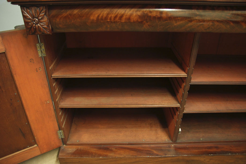 12580r12 Antique Victorian Chiffonier Sideboard Base, Antique Victorian Mahogany Chiffonier Sideboard Server