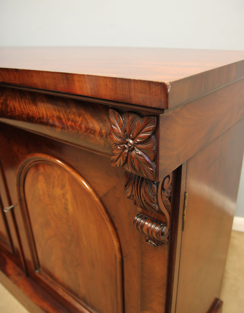 12580r4 Antique Victorian Chiffonier Sideboard Base, Antique Victorian Mahogany Chiffonier Sideboard Server